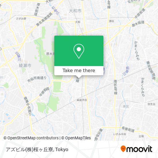 アズビル(株)桜ヶ丘寮 map