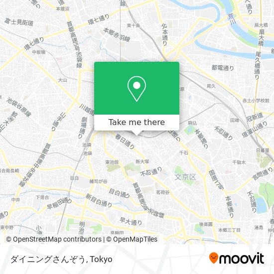 ダイニングさんぞう map