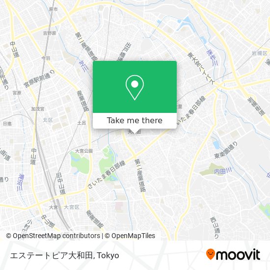 エステートピア大和田 map