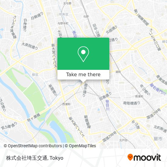 株式会社埼玉交通 map