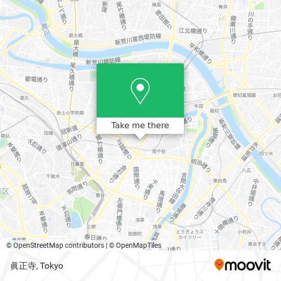 眞正寺 map