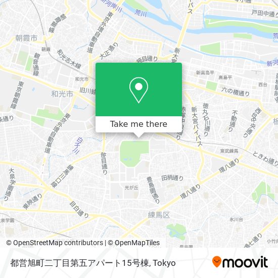 都営旭町二丁目第五アパート15号棟 map