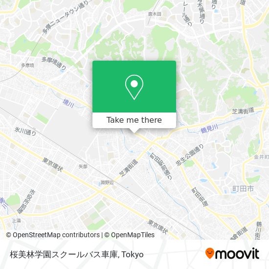 桜美林学園スクールバス車庫 map