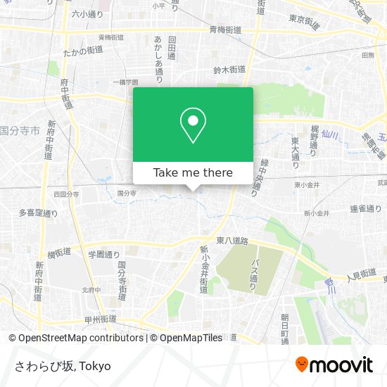 さわらび坂 map