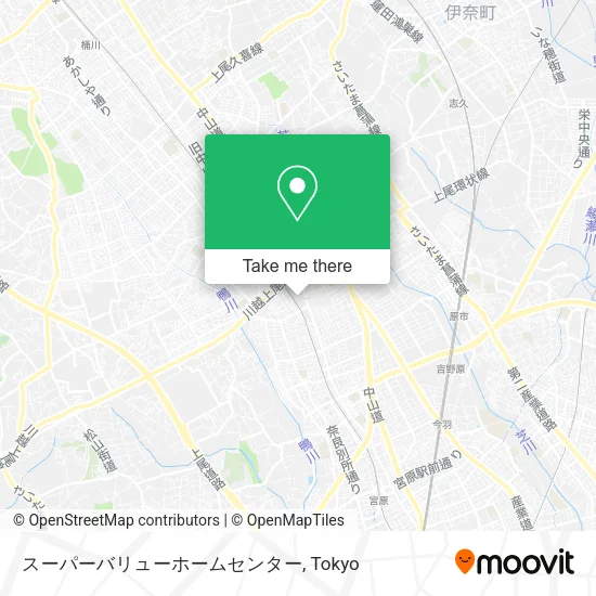 スーパーバリューホームセンター map