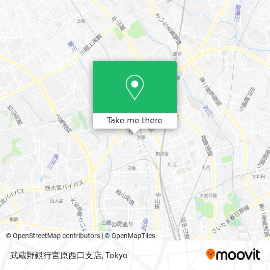 武蔵野銀行宮原西口支店 map