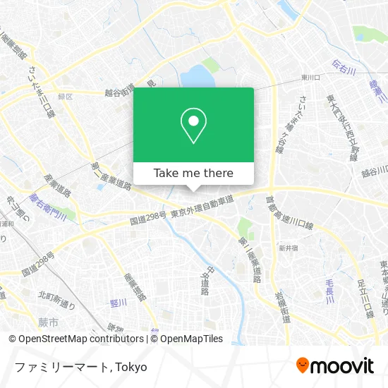 ファミリーマート map