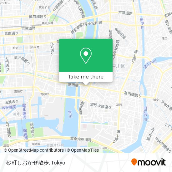 砂町しおかぜ散歩 map