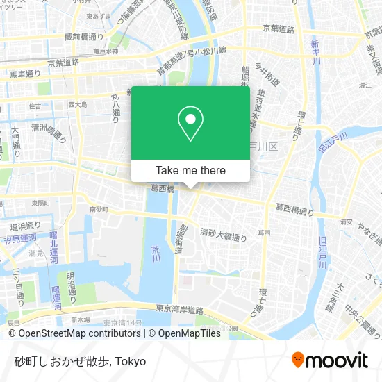 砂町しおかぜ散歩 map