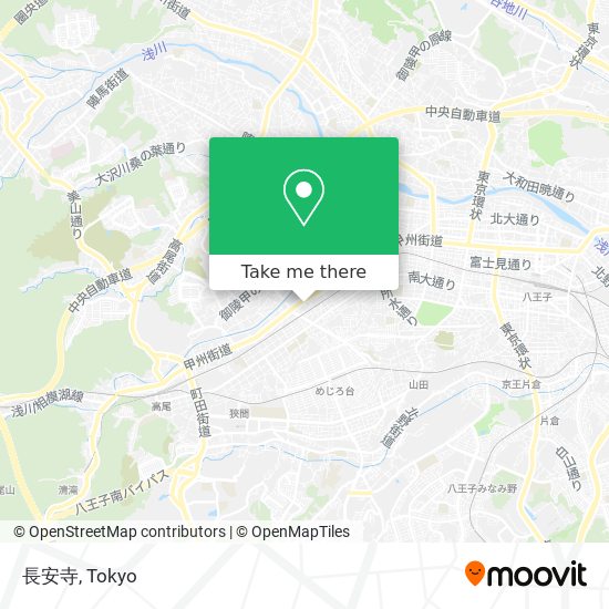 長安寺 map