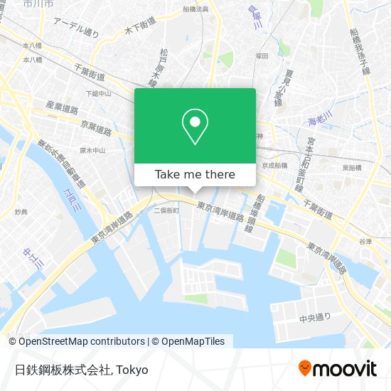 日鉄鋼板株式会社 map