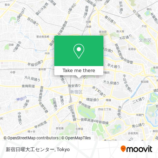 新宿日曜大工センター map