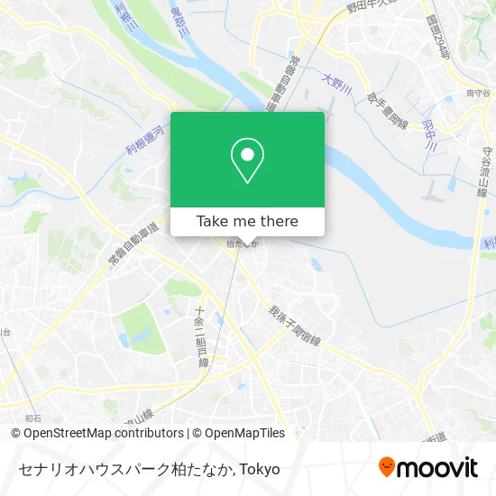 セナリオハウスパーク柏たなか map