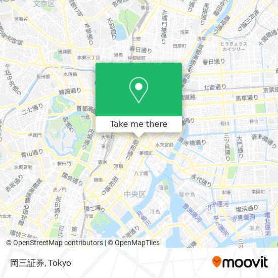 岡三証券 map