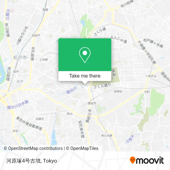 河原塚4号古墳 map