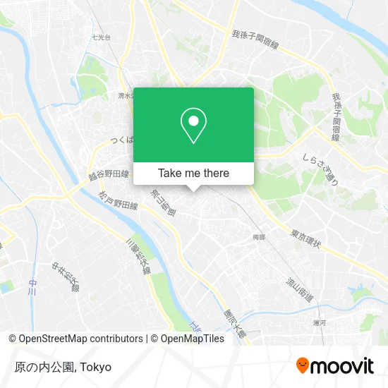 原の内公園 map