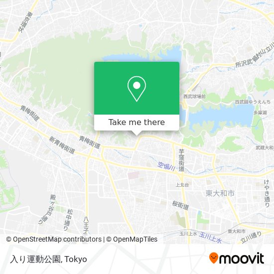 入り運動公園 map