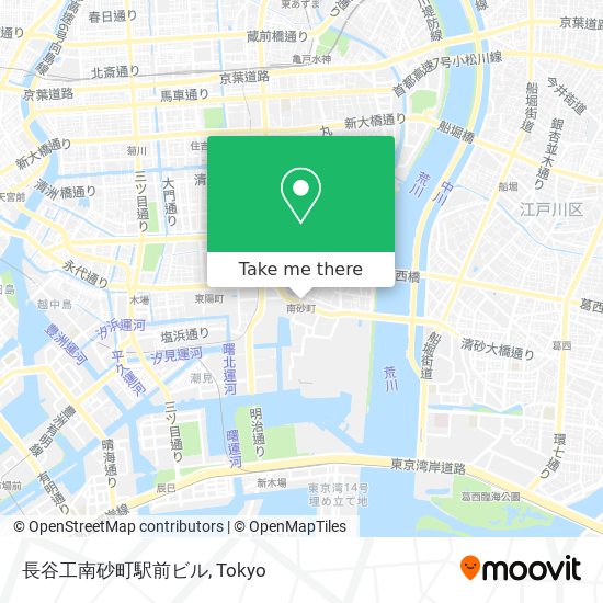 長谷工南砂町駅前ビル map