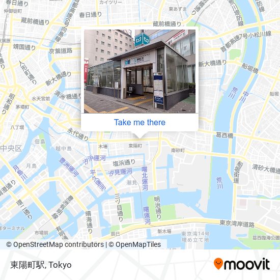 東陽町駅 map