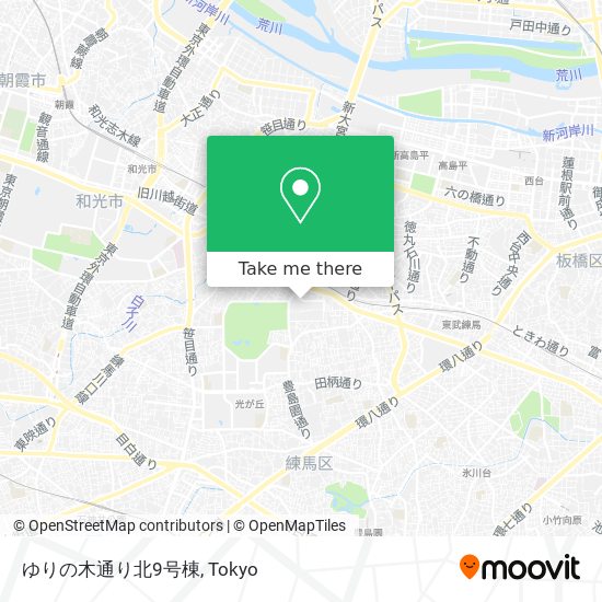 ゆりの木通り北9号棟 map