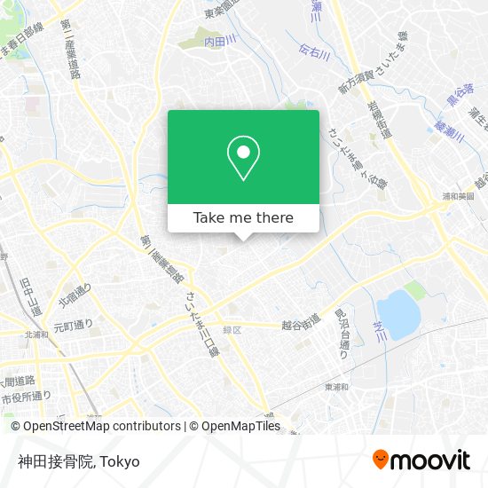 神田接骨院 map