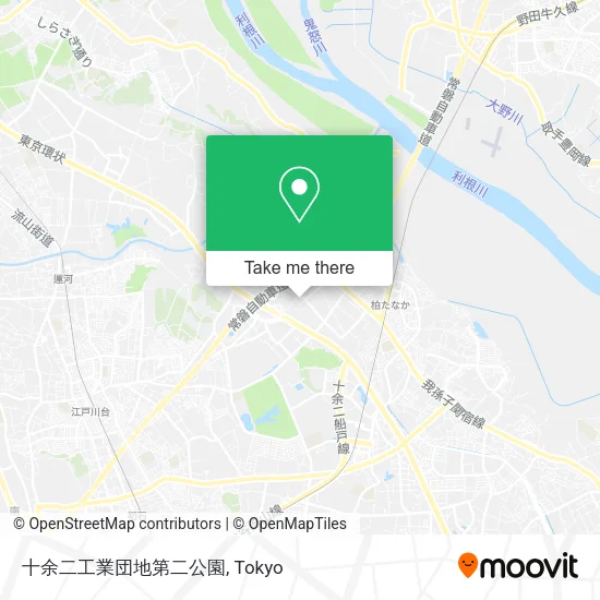 十余二工業団地第二公園 map