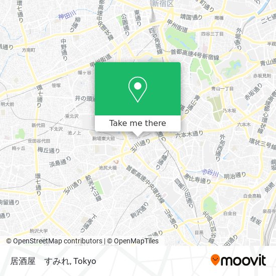 居酒屋　すみれ map