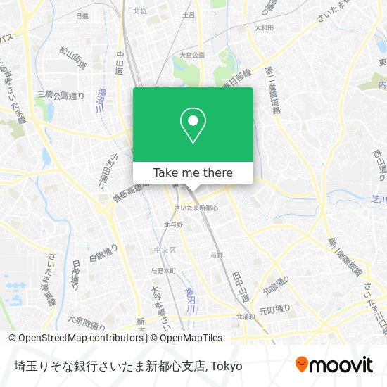 埼玉りそな銀行さいたま新都心支店 map