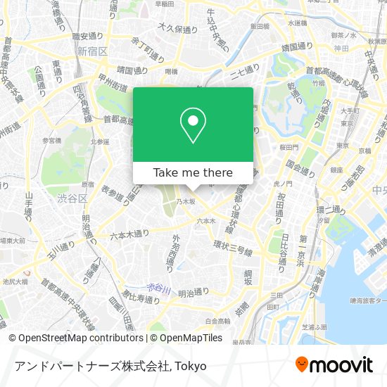 アンドパートナーズ株式会社 map