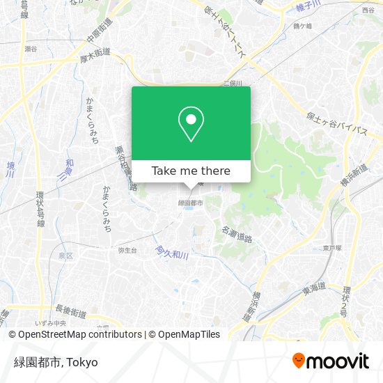 緑園都市 map