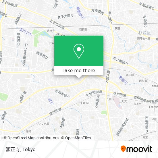 源正寺 map