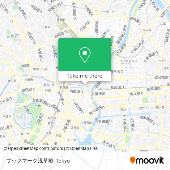 ブックマーク浅草橋 map