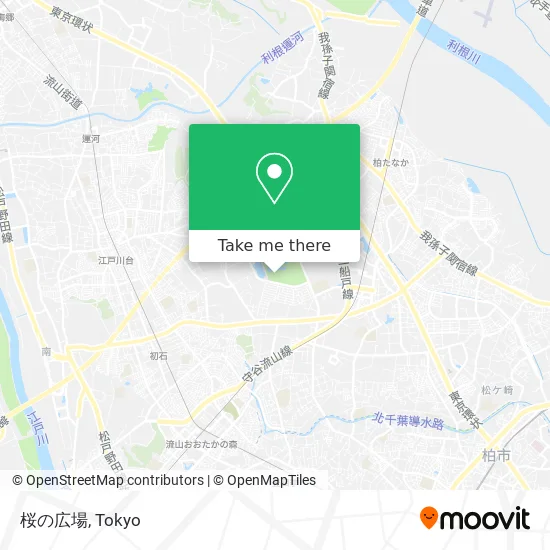桜の広場 map