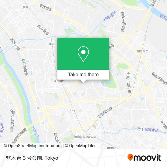 駒木台３号公園 map