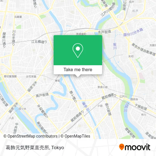 葛飾元気野菜直売所 map