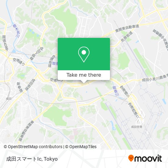 成田スマートIc map