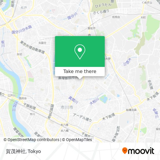 賀茂神社 map
