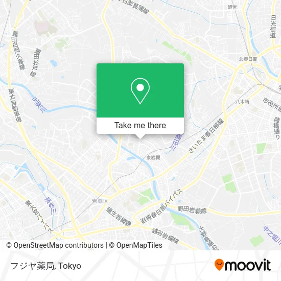 フジヤ薬局 map