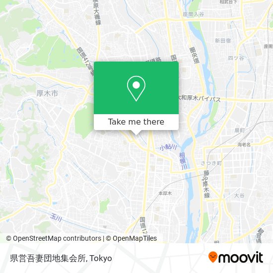 県営吾妻団地集会所 map
