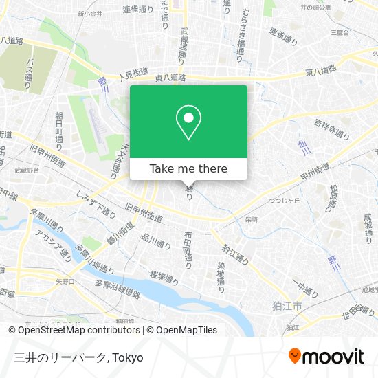 三井のリーパーク map