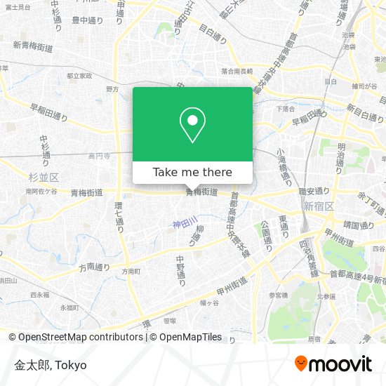 金太郎 map