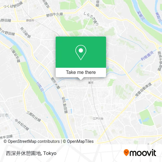西深井休憩園地 map
