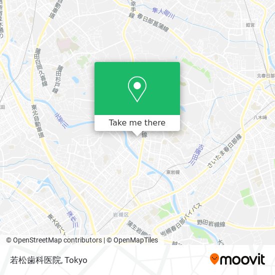 若松歯科医院 map