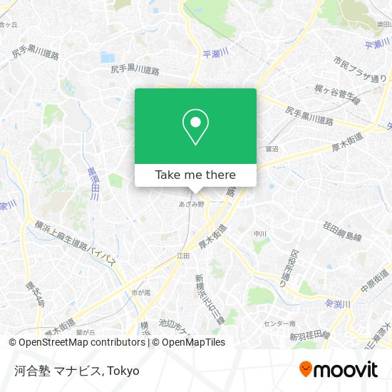 河合塾 マナビス map