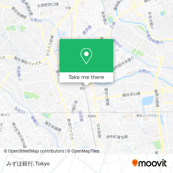 みずほ銀行 map