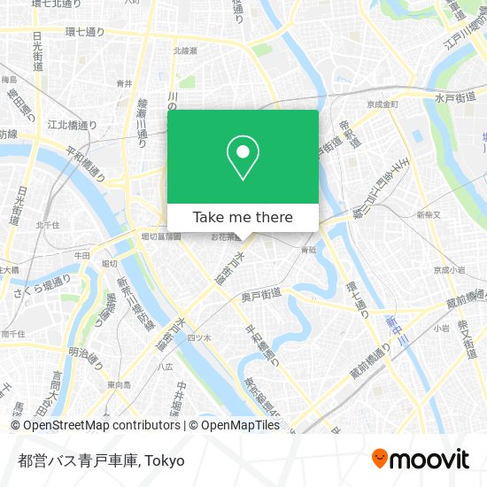 都営バス青戸車庫 map