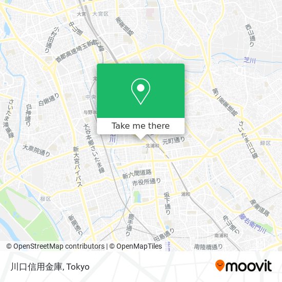 川口信用金庫 map