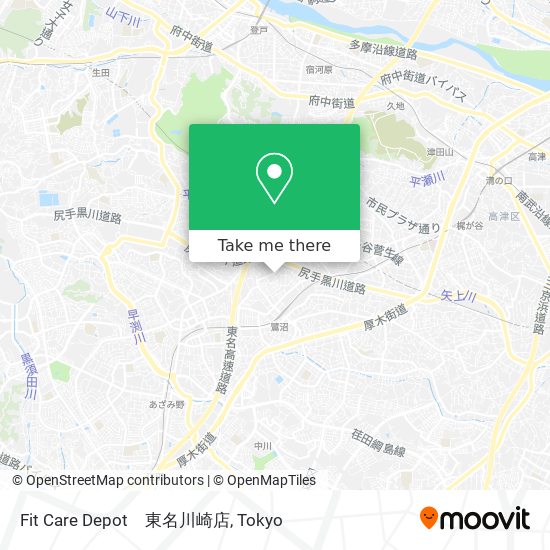 Fit Care Depot　東名川崎店 map