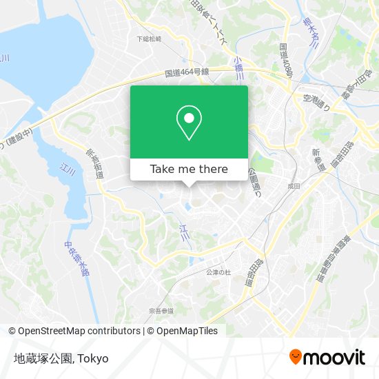 地蔵塚公園 map