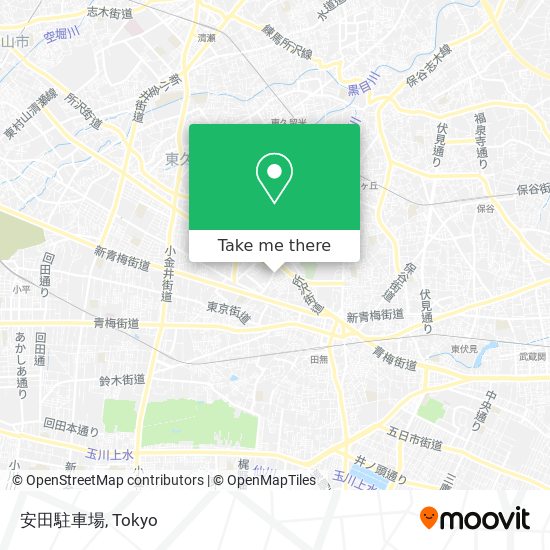 安田駐車場 map